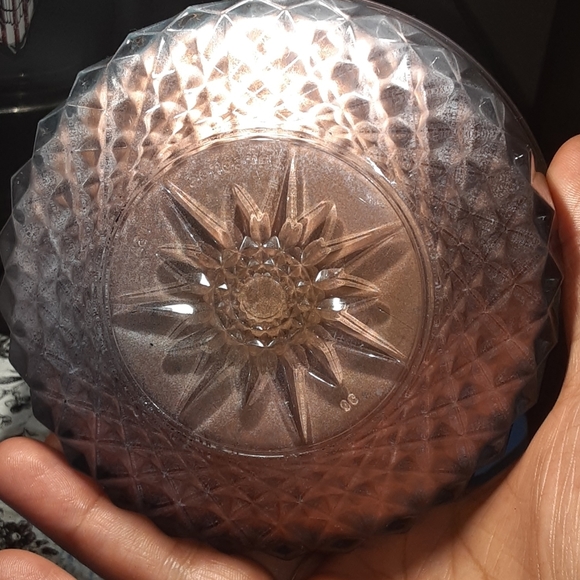 🦋🏵️🦋I'mBeautiful Hand Painted Crystal Bowl - Picture 8 of 9